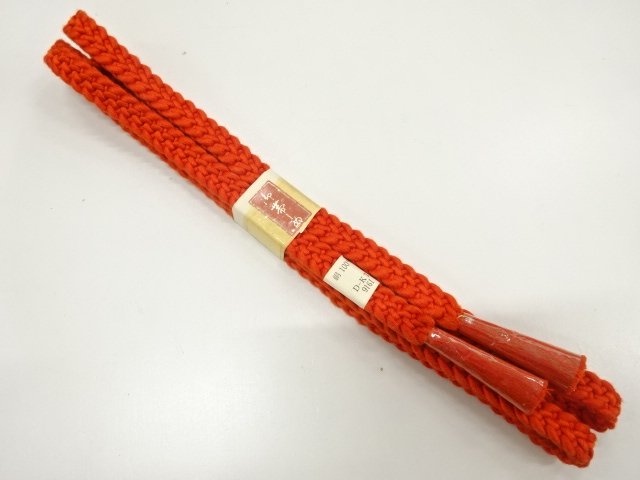 JAPANESE KIMONO / UNUSED HAND-TIED OBIJIME